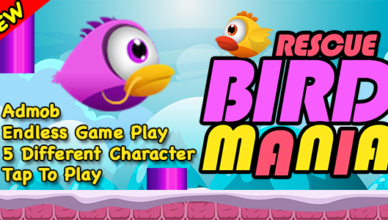Rescue Bird Mania + Flappy Bird Endless Run + IOS