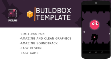 Spaceland Game - Buildbox Template