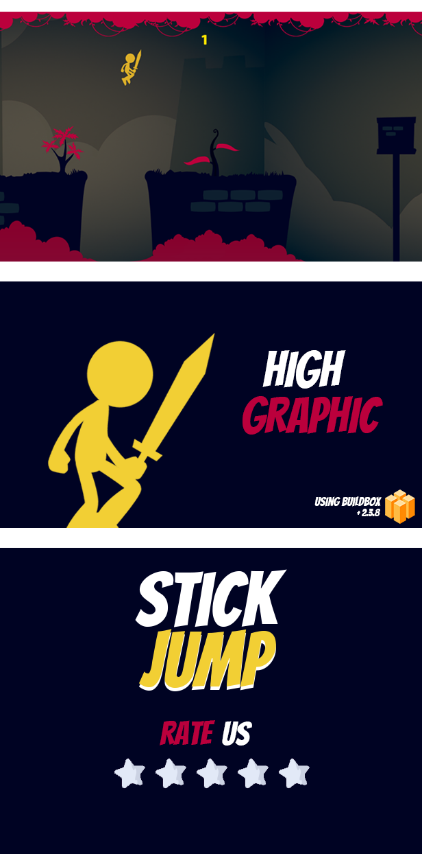 STICK JUMP BUILDBOX PROJECT WITH ADMOB - 2