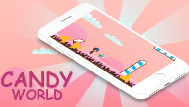 CANDY WORLD BUILDBOX PROJECT- ANDROID STUDIO FILE - IOS XCODE FILE WITH ADMOB