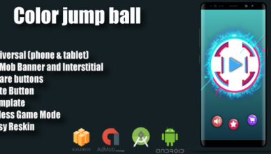 Color: Jump Ball (BuildBox Project + Admob + Bbdoc)