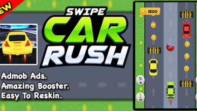 Swipe Car Rush - Ultimate Racing + Car Game + Ready For Publish + Android