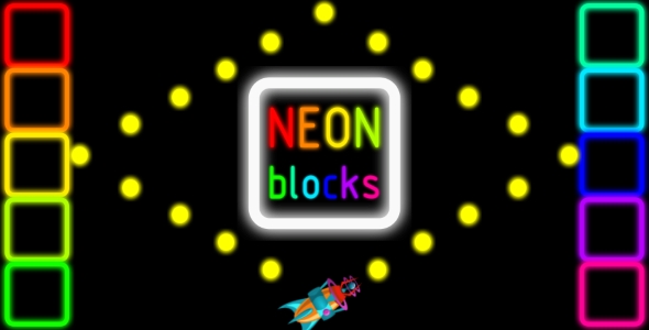 Bloks au néon