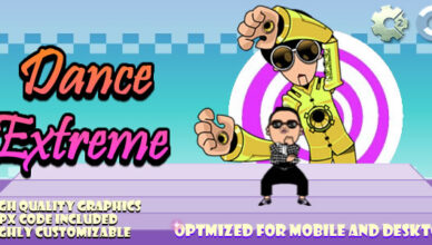 Dance Extreme (C2, C3, HTML5) Game.