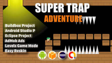 Super Trap Adventure (BuildBox Project + Admob + Bbdoc)