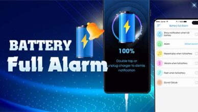 Battery full alarm for Android