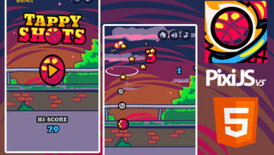 Tappy Shots HTML5 Game Source Code