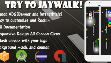 Try Jaywalk!  - Game Template Android with Admob (Buildbox + Android Studio + Eclipse)