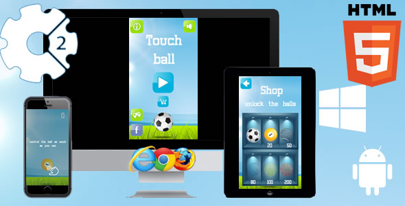 Touch Ball Game - Article CodeCanyon à vendre
