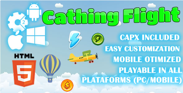 Cathing Flight - Jeu HTML5 (Capx) - Article CodeCanyon à vendre