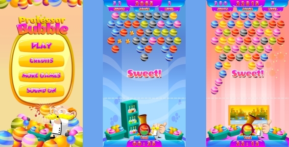 Mummy Sweets - HTML5 Game 20 Levels + Mobile Version!  (Construction 3 | Construct 2 | Capx) - 52