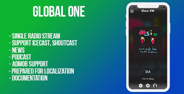 Global (station de radio unique) Android - 1