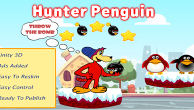 Hunter Penguin (Admob-Unity Game)