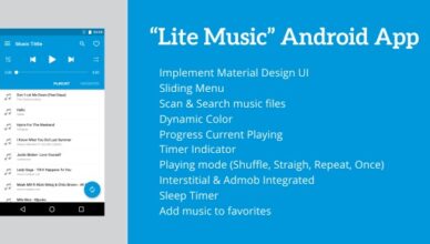 Lite Music - Lecteur de musique Android 4.3