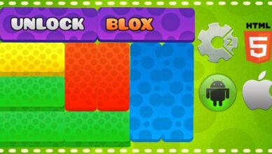 Unlock Blox - HTML5 Mobile Game (Capx)