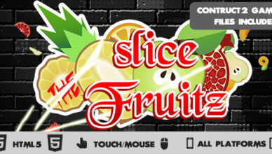 Cut the Fruitz HTML5 Construct 2 game into slices