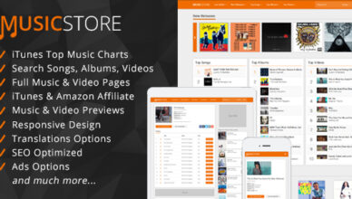 MusicStore - Script d'affiliation Music Itunes