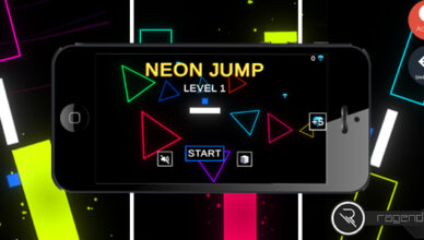 Neon Jump - Complete Unity Game + Admob
