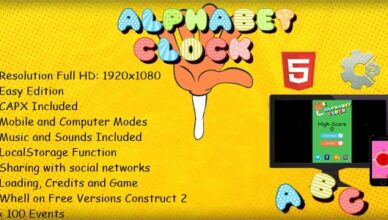 The alphabet clock - template (.capx)