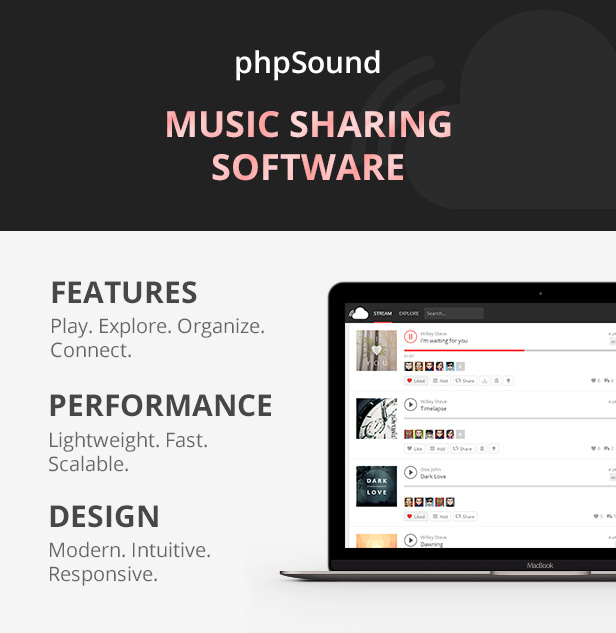 phpSound - Plateforme de partage de musique - 4