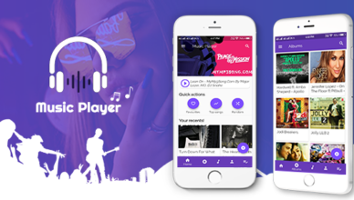 Flutter App-Lecteur de musique