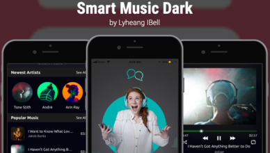 Smart Music Dark IOS Swift