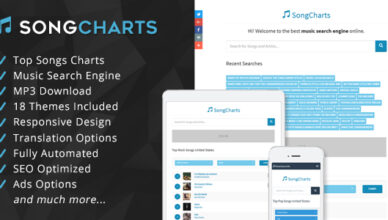 SongCharts - Top Song Charts et moteur de recherche de musique