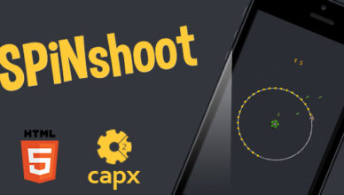 Spinshoot HTML5 game + Capx