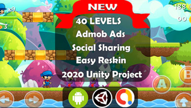 Super World Adventure Platformer Complete Unity Game