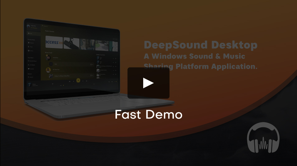 DeepSound Desktop - Une application de plate-forme de partage de sons et de musique Windows - 1