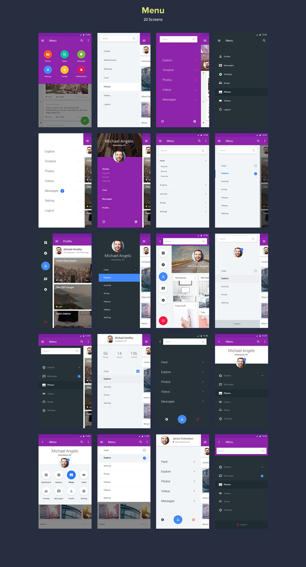 Material Design Comment Native - 5