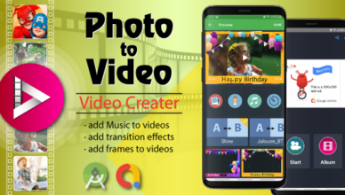 Créateur de vidéos photo avec musique - Code source Android