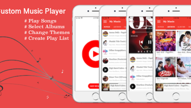 Lecteur de musique iPhone - Application iPad