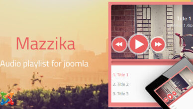 Mazzika |  Lecteur de musique-playlist Joomla