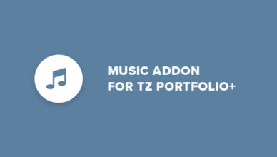 Musique - Addon pour TZ Portfolio+