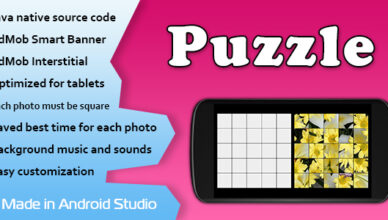 Puzzle game with AdMob