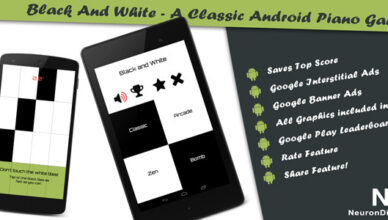 Black and White - A Classic Android Piano Game