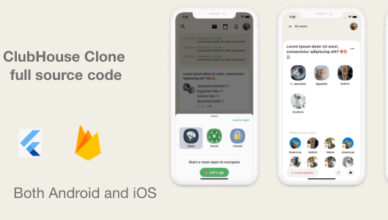 Roomies - Clone Clubhouse et application audio sociale