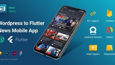 Flutter - Deco News - Mobile app for Wordpress