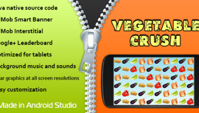 Vegetable Crush with AdMob and Leaderboard