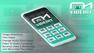 VidEdit - Application Android de photo à vidéo avec musique