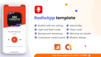 Application iOS SwiftUI Radio avec Google Sheets comme backend