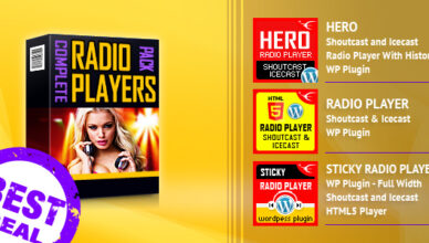 Ensemble de plugins WordPress pour lecteurs radio HTML5