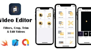 Video Editor - Filter, Trim, Trim & Edit Videos |  Google AdMob |  iOS source code