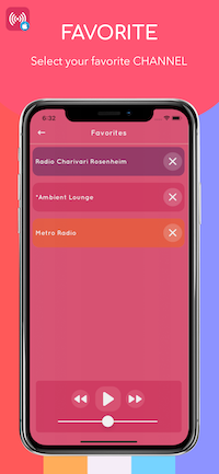 Radioo |  Modèle d'application iOS Universal Multi-Radio Stations (Swift) - 18