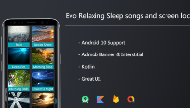 Evo Relaxing Sleep Sounds & Screen Lock
