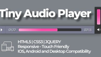 Petit lecteur audio (HTML5|CSS3|JQUERY)