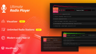 Plugin Wordpress pour lecteur radio ultime