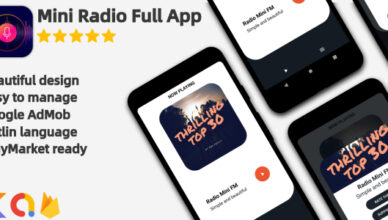 Radio Mini - Application Android complète