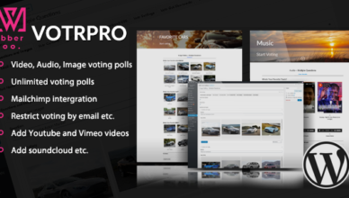 Votr Pro - Plugin de sondage WordPress facile à voter